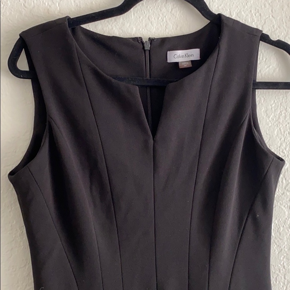 Calvin Klein Fitted Dress